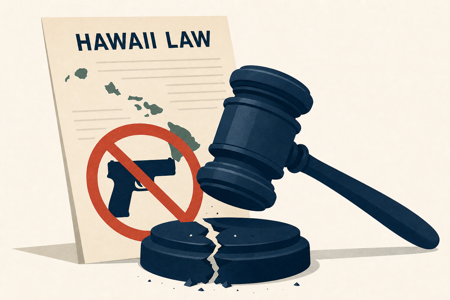 Supreme Court strikes down Hawaii law restricting guns on private property that's open to public