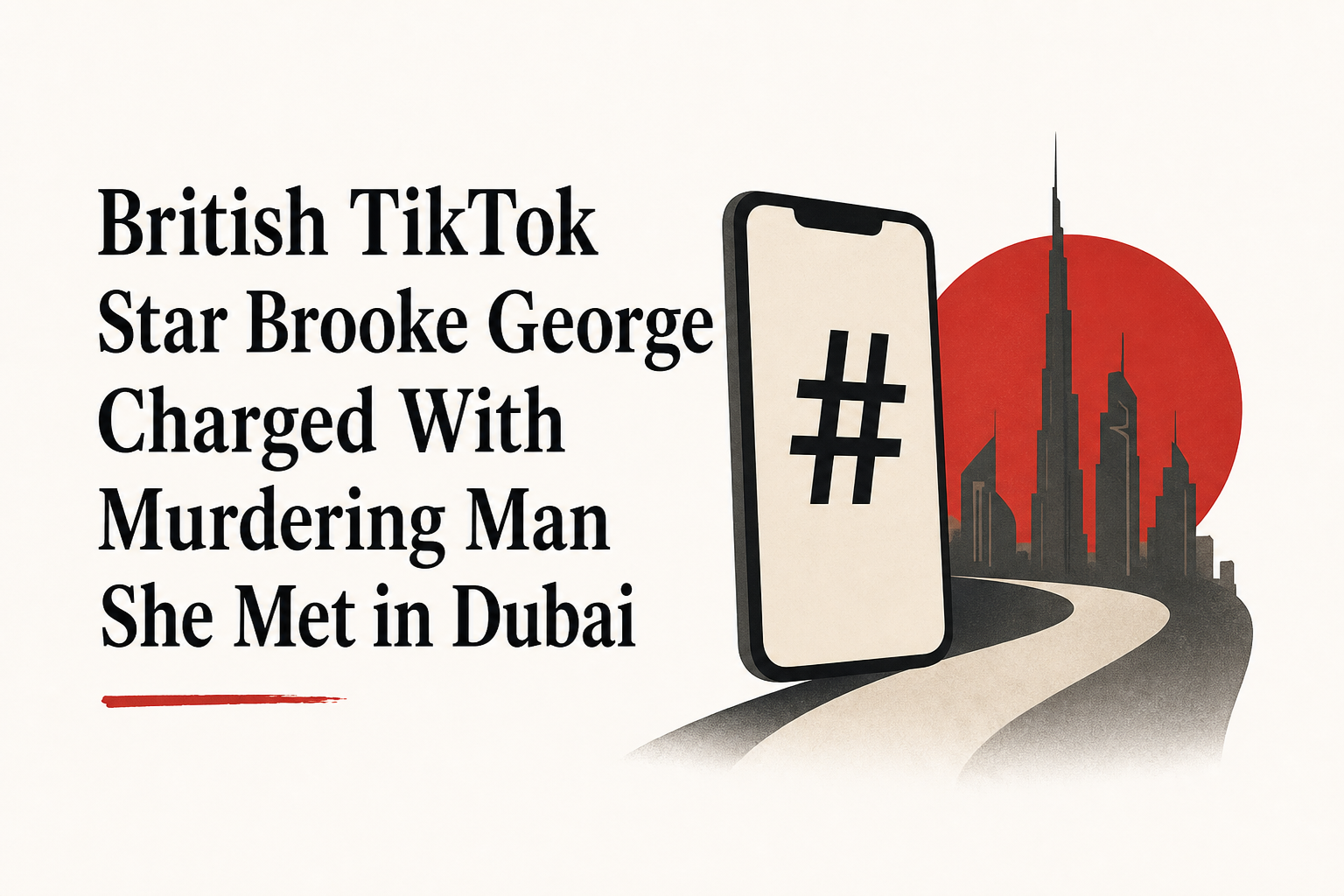 British TikTok Star Brooke George Charged With Murdering Man She Met in Dubai