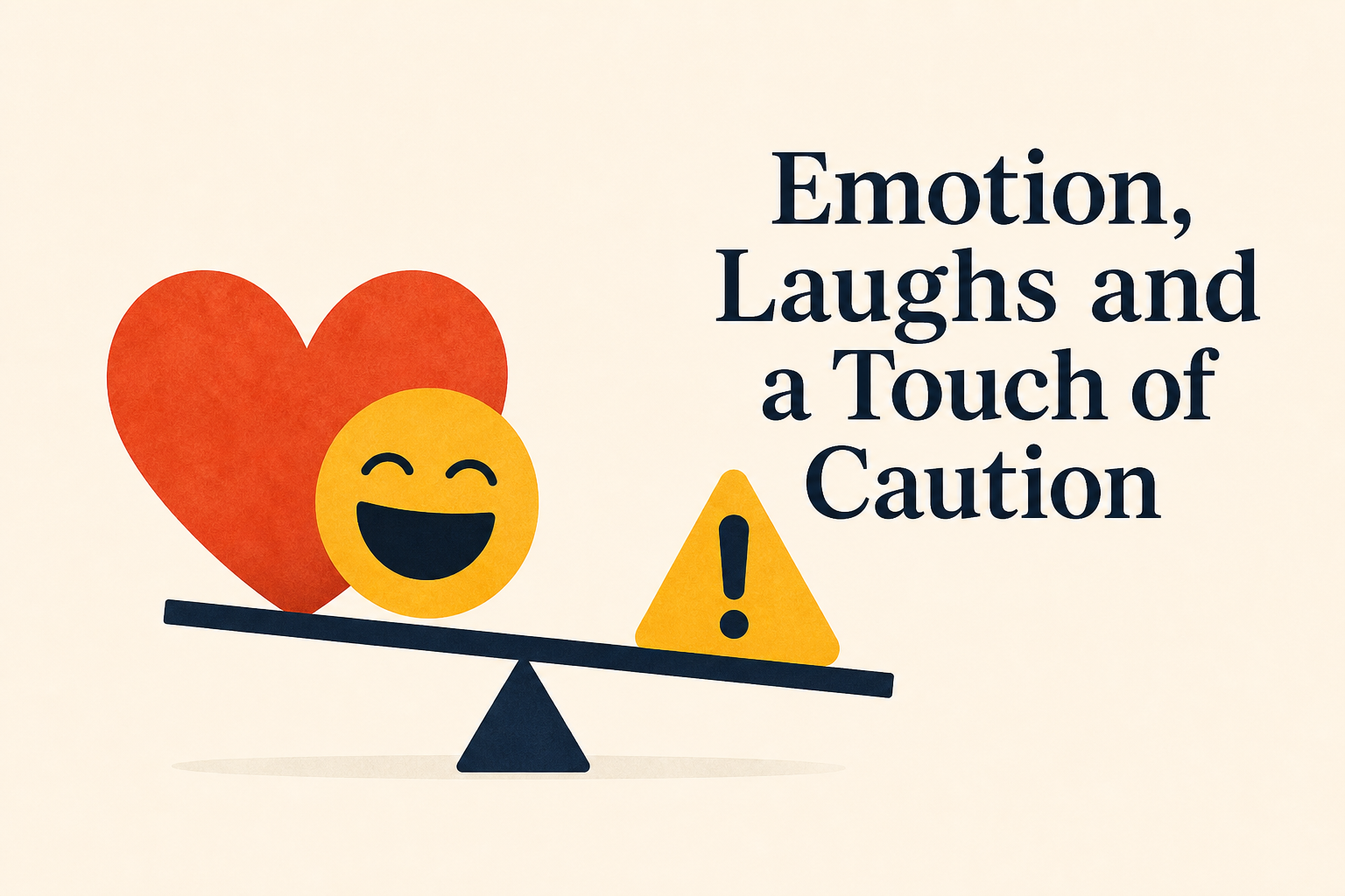 Emotion, Laughs and a Touch of Caution
