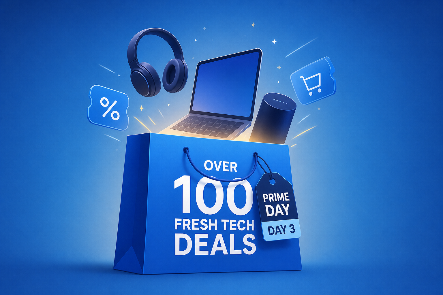 Over 100 fresh tech deals from Prime Day day 3