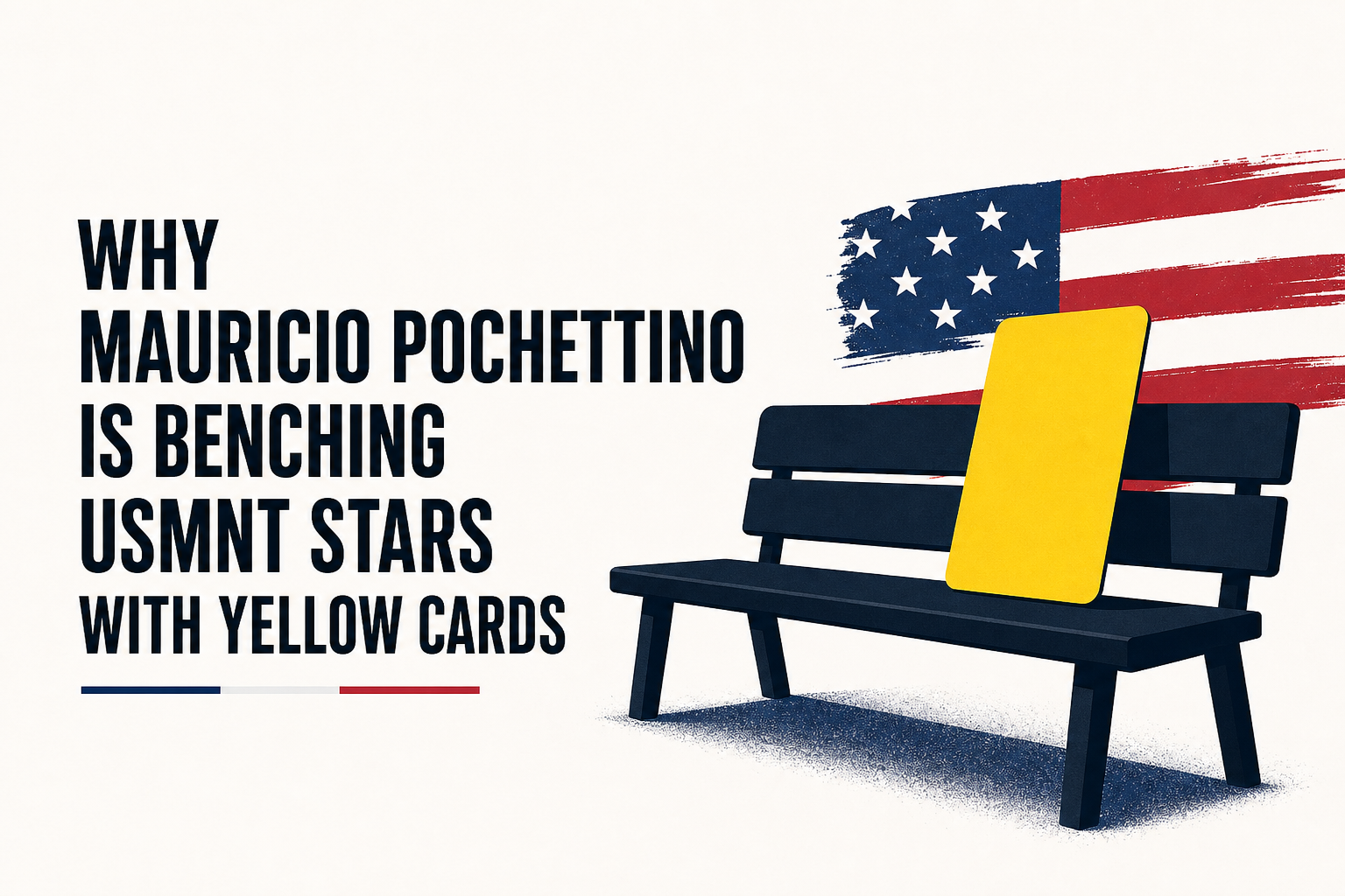 Why Mauricio Pochettino is benching USMNT stars with yellow cards