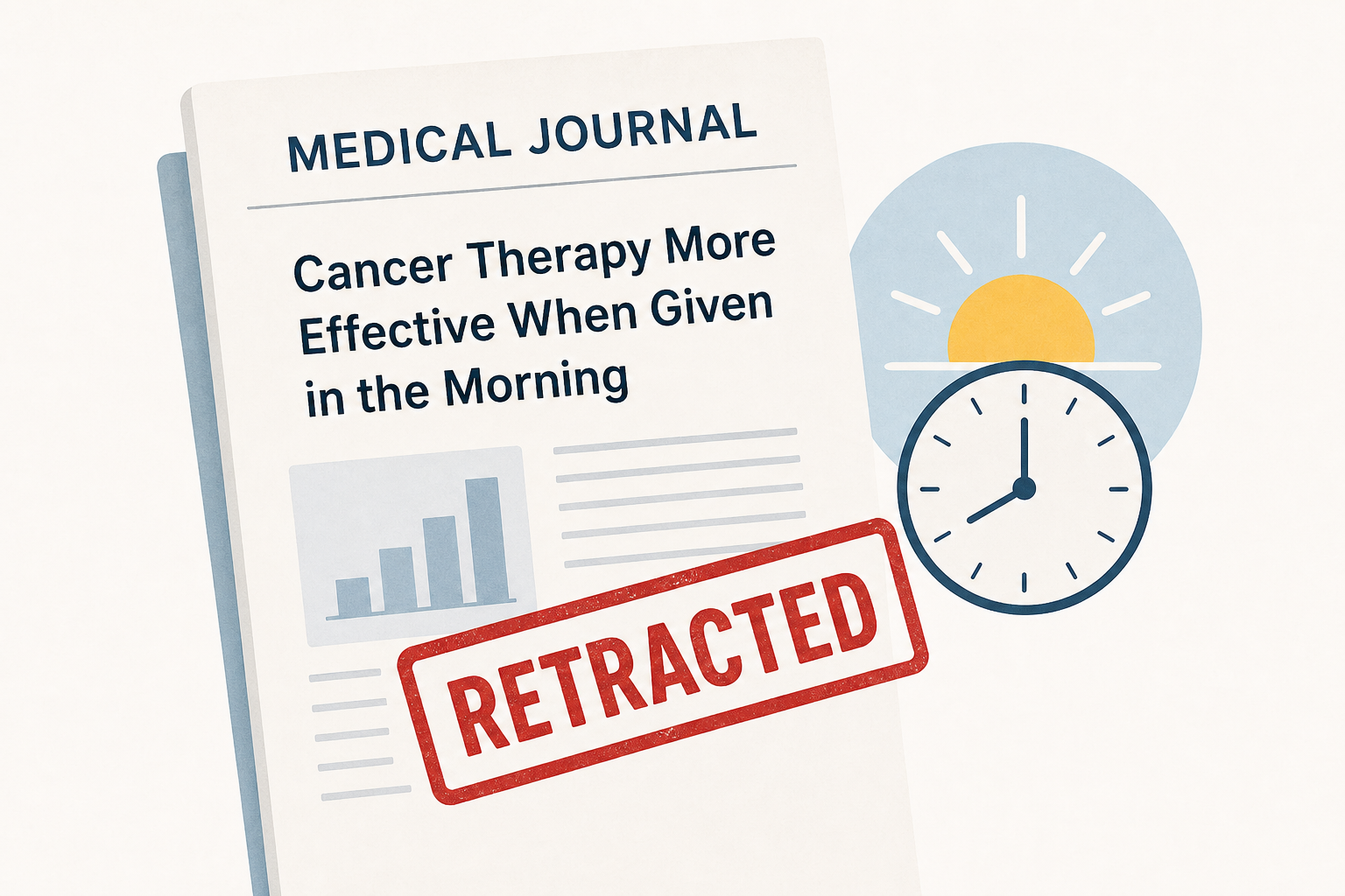Medical Journal Retracts Study Claiming Cancer Therapy Is More Effective When Given in the Morning
