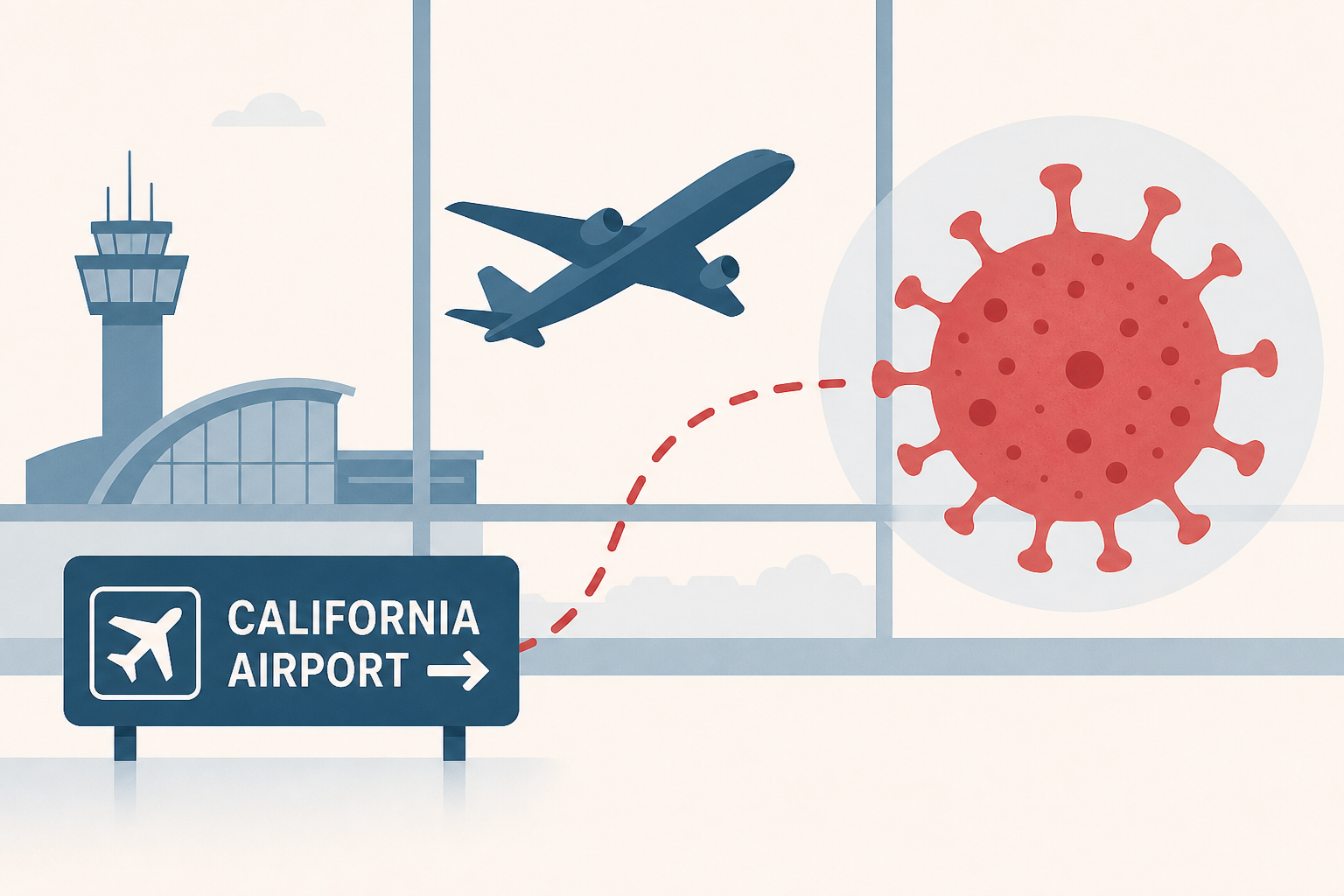 Traveler infected with measles passed through California airport