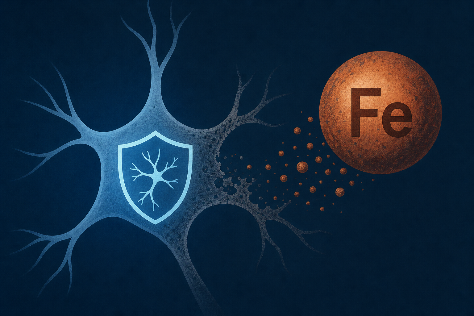 Term Iron Accumulation Strips Neurons of Disease Resilience