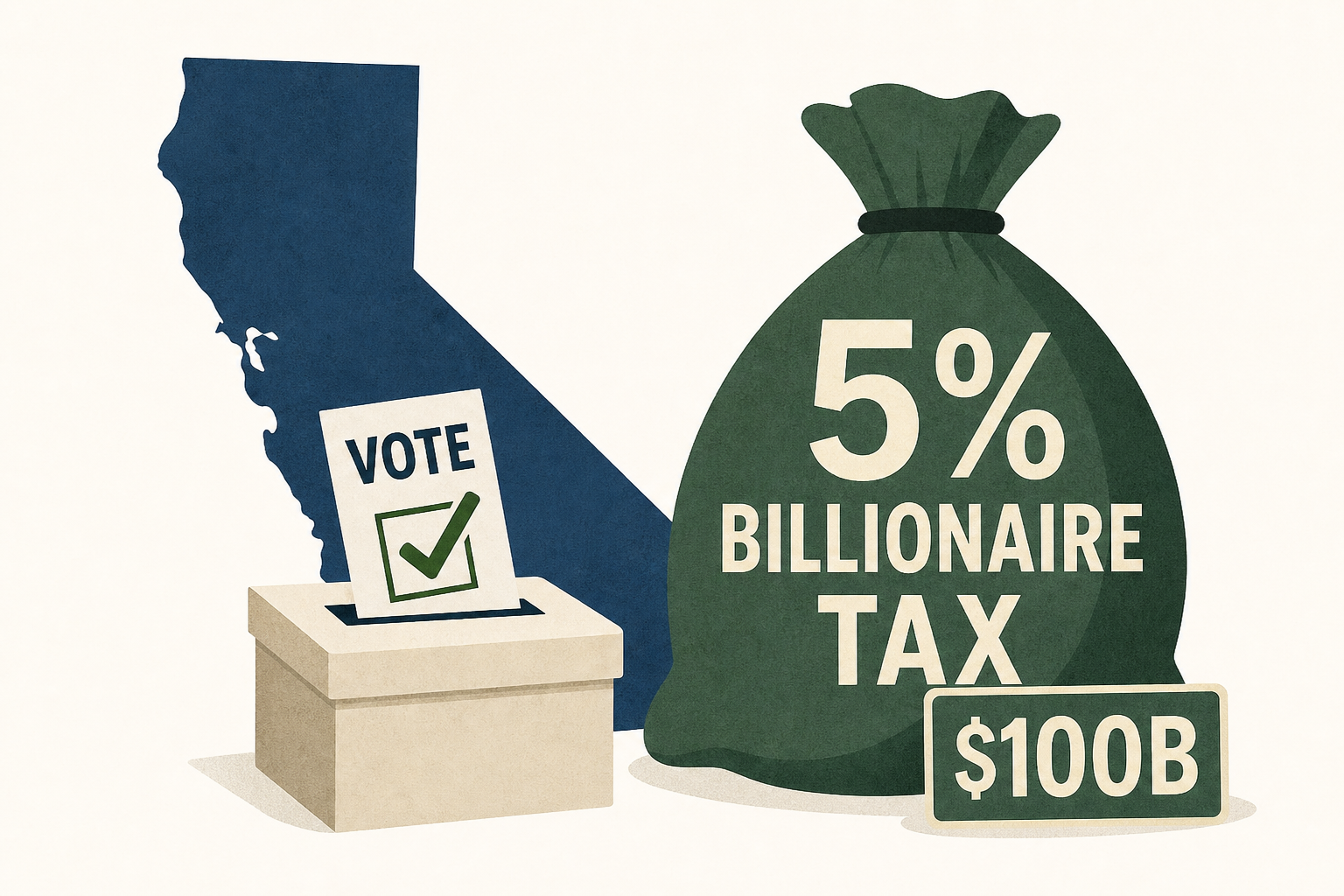 California voters to decide on 5% billionaire tax that aims to generate $100B