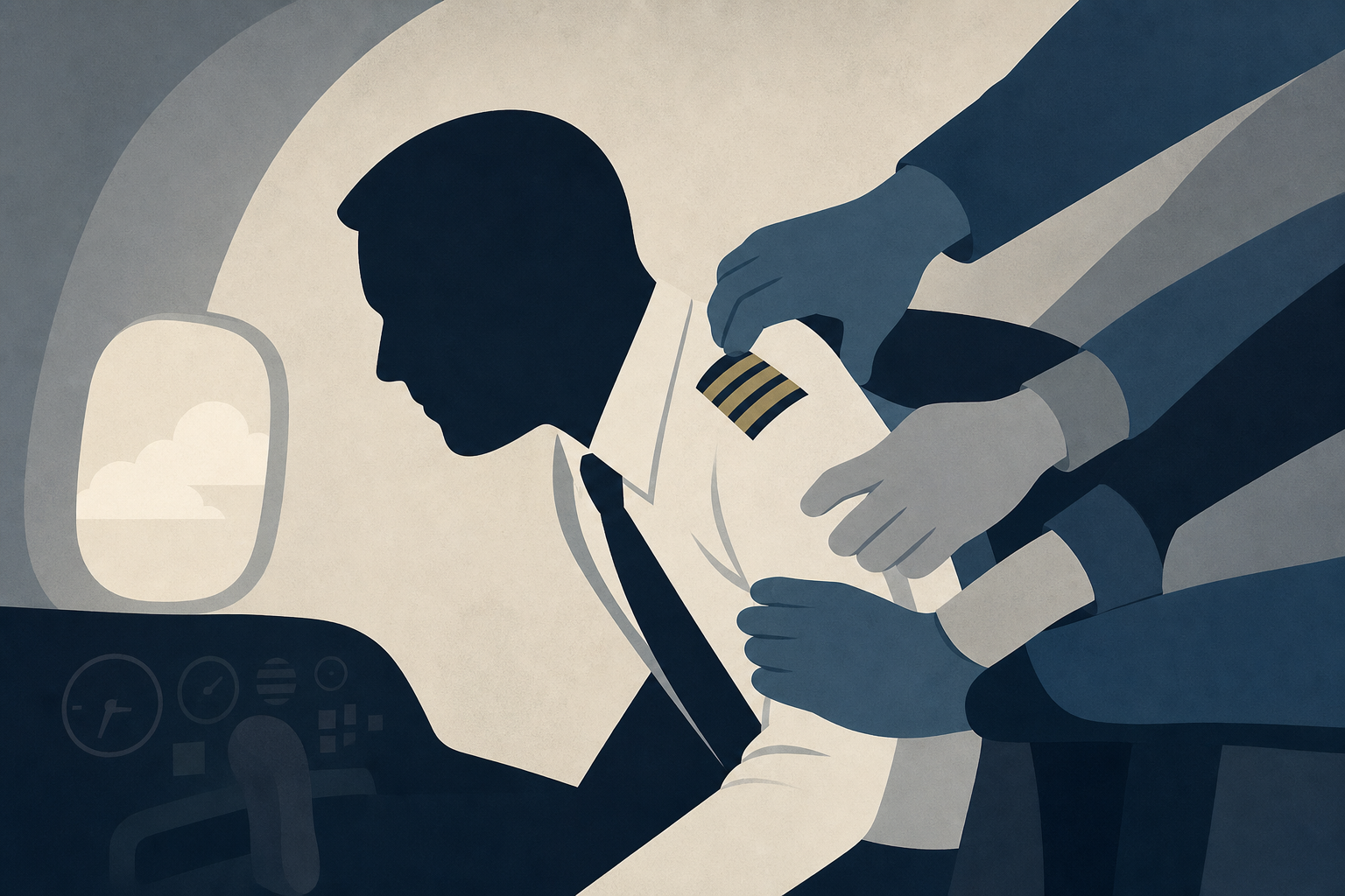 'It was really horrifying': Passengers help restrain pilot during flight emergency