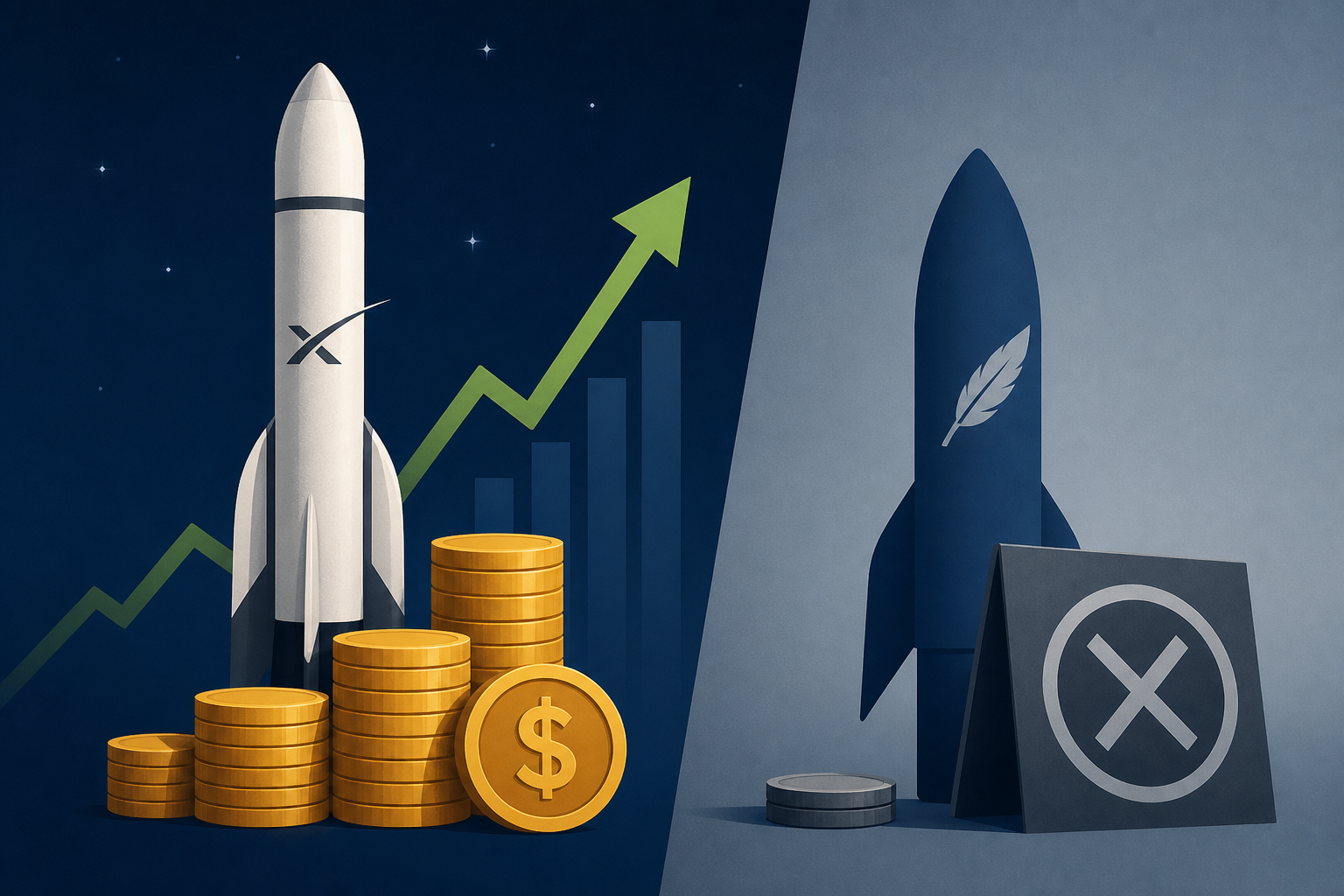 SpaceX Employees Get Rich Off IPO While Blue Origin Workers Miss Out