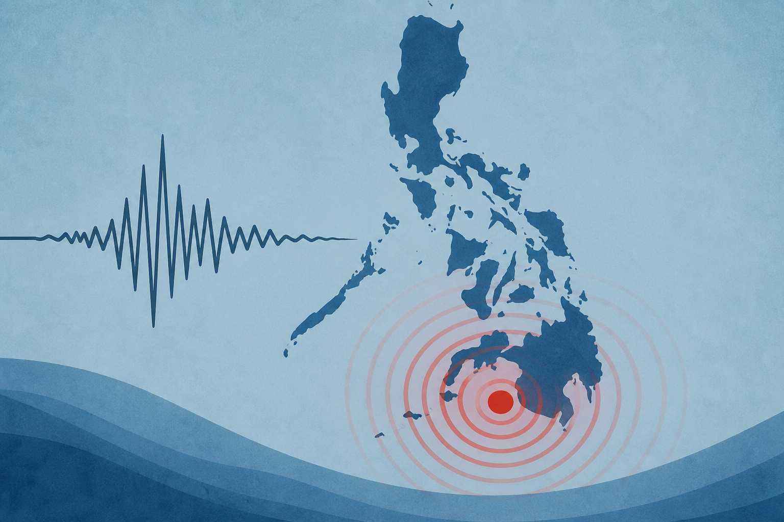 Magnitude 6.5 earthquake strikes off southern Philippines near site of June 8 quake