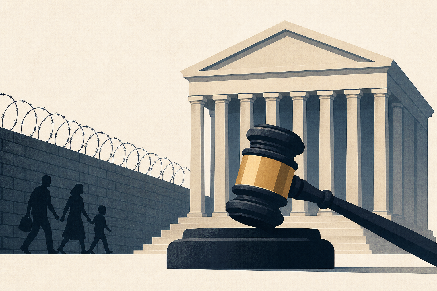 Trump finds partner in supreme court in his war against immigration
