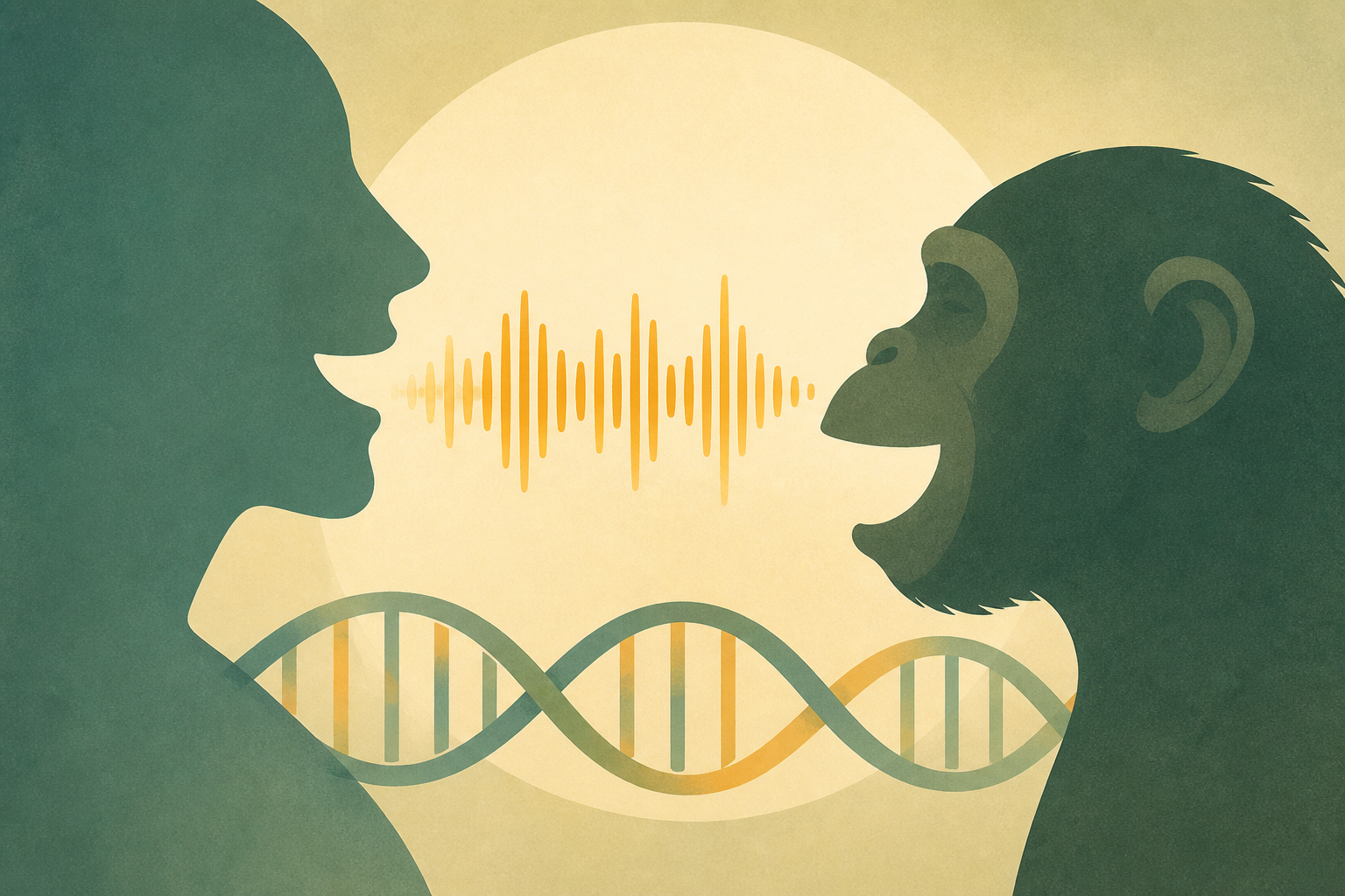 Humans and apes laugh in similar ways, study suggests