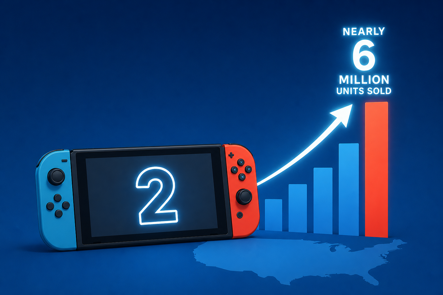 Nintendo Switch 2 ends first full year in the U.S. at nearly 6 million units sold, second fastest-selling video game system