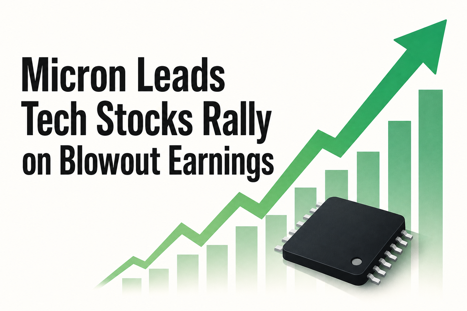 Micron Leads Tech Stocks Rally on Blowout Earnings