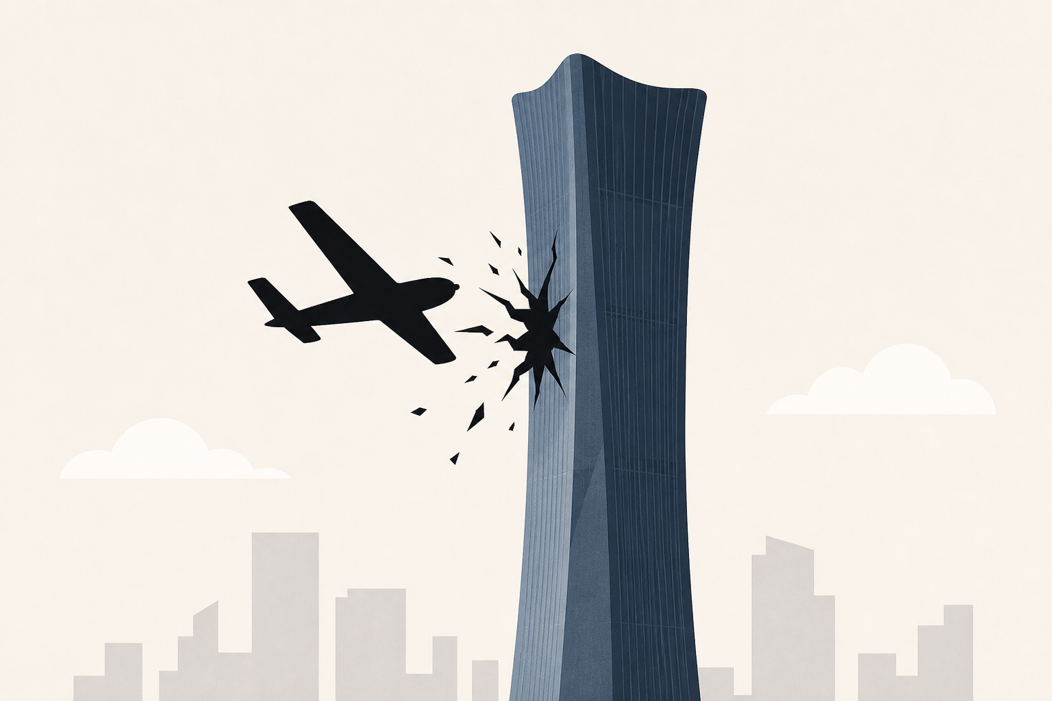 Small aircraft crashes into Beijing’s tallest building, eyewitnesses say