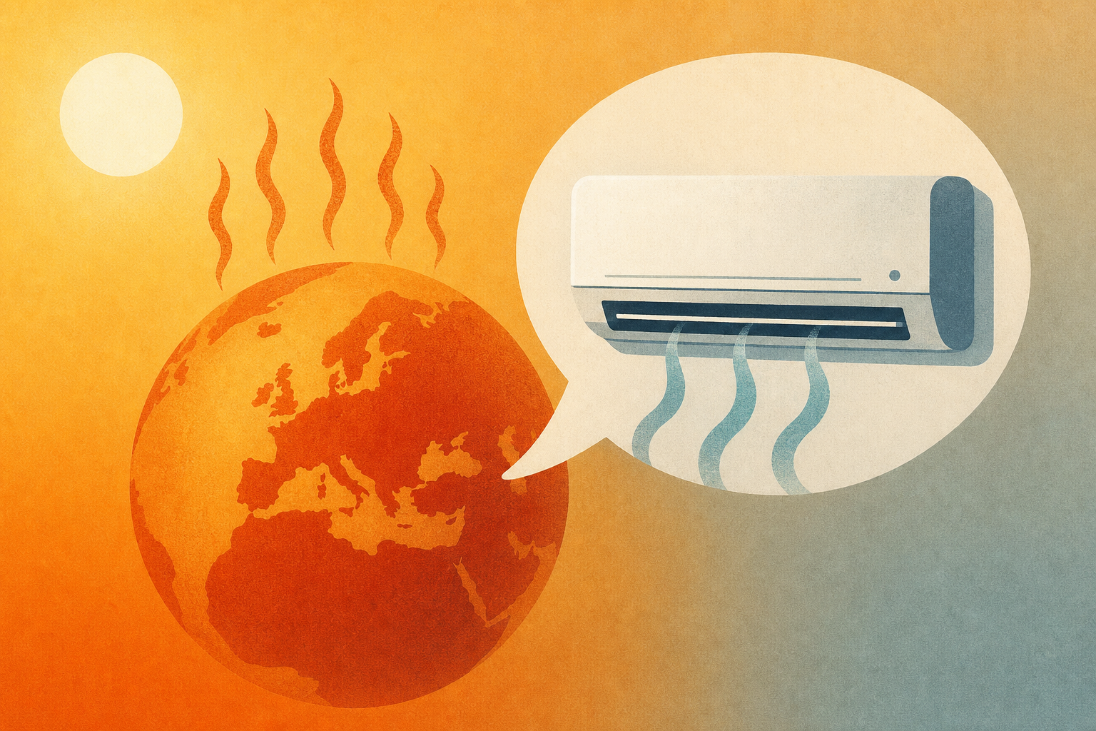 As Europe Sweats, Some Politicians Talk of Air-Conditioning, Not Climate Action