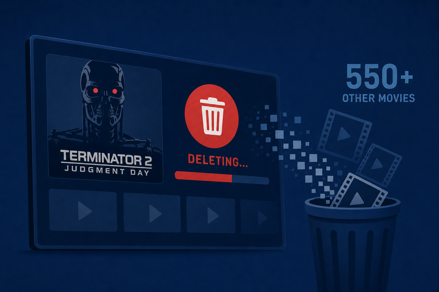 PlayStation Is Deleting Terminator 2 And 550 Other Movies