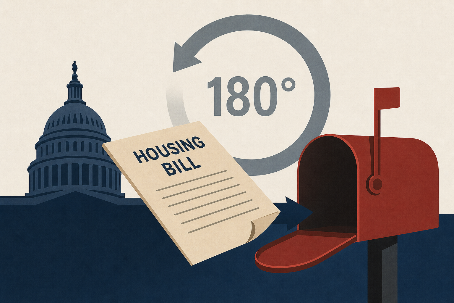 Johnson Sending Housing Bill to Trump Despite His 180