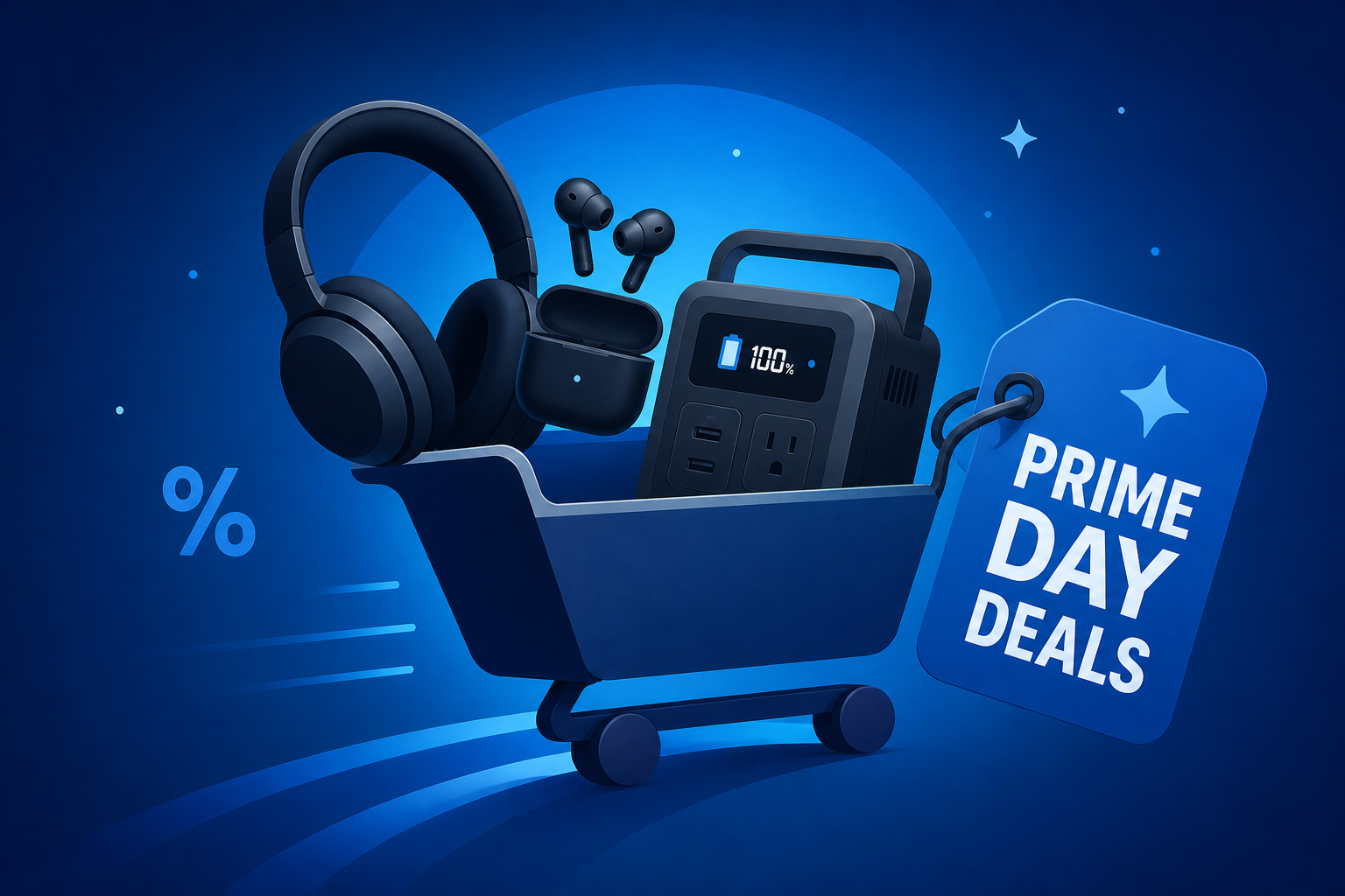 All Aboard for Anker’s Prime Day Deals on Headphones, Earbuds, Power Stations, and More