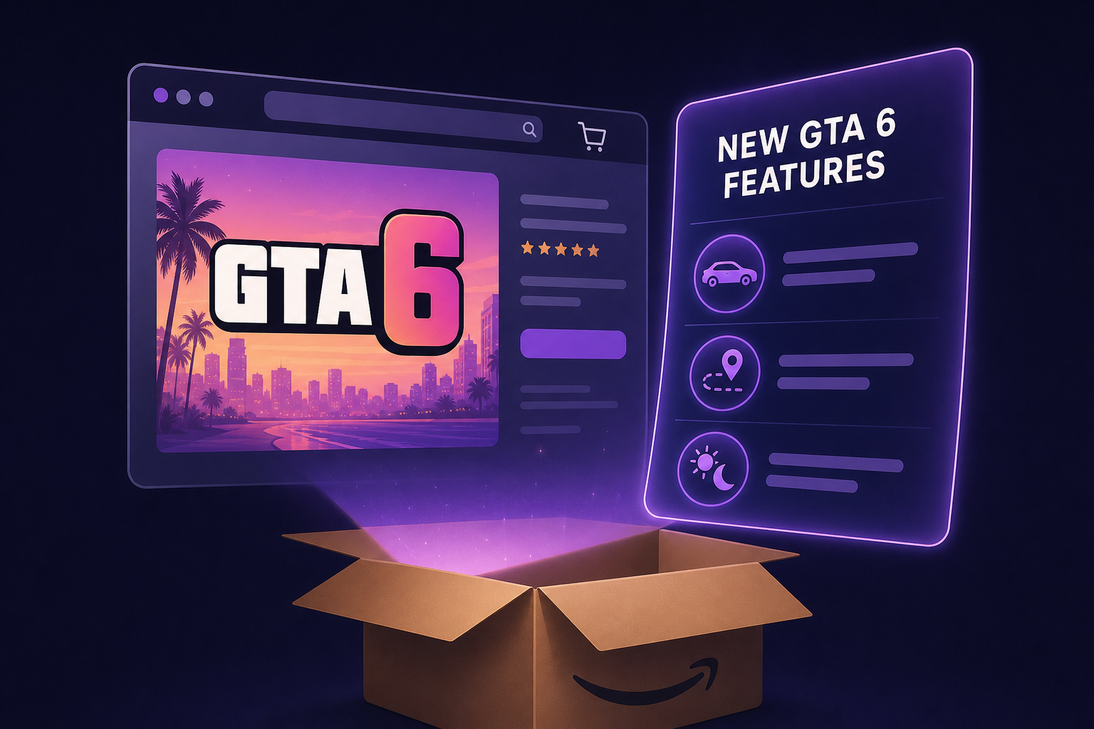 Amazon Reveals New GTA 6 Features on Product Page
