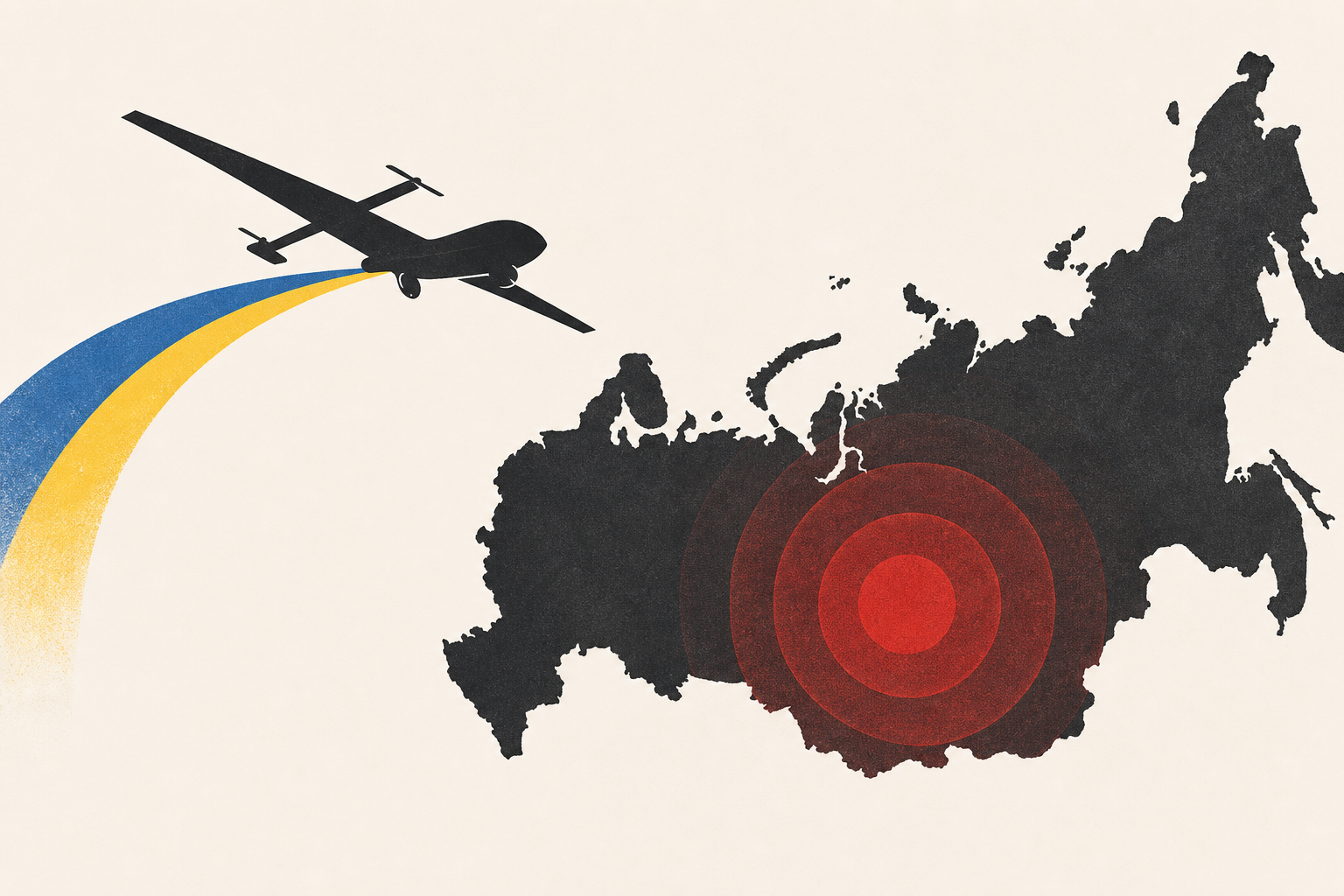 Ukraine executes massive drone attack against Russia amid ongoing war