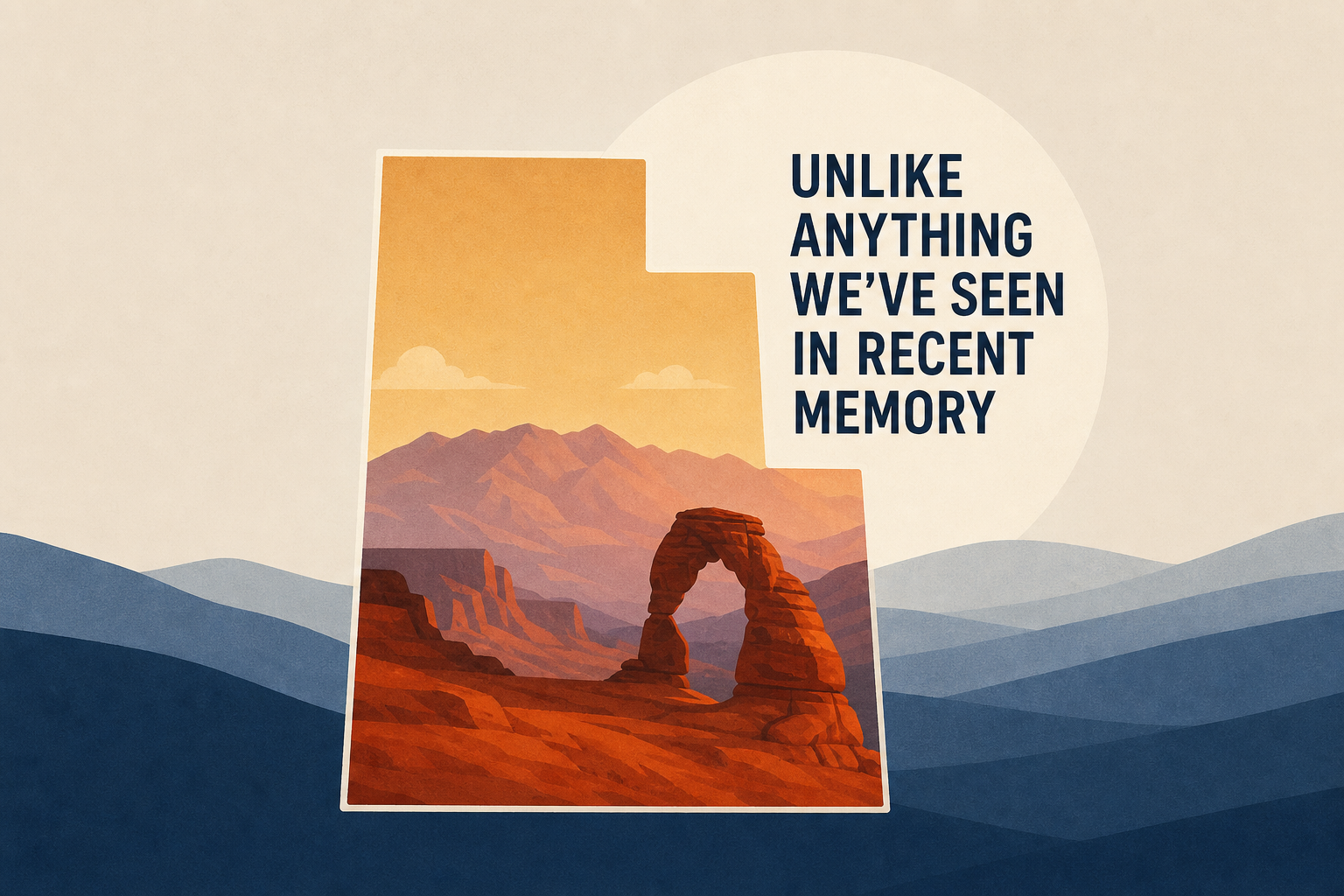 In Utah, 'Unlike Anything We've Seen in Recent Memory'