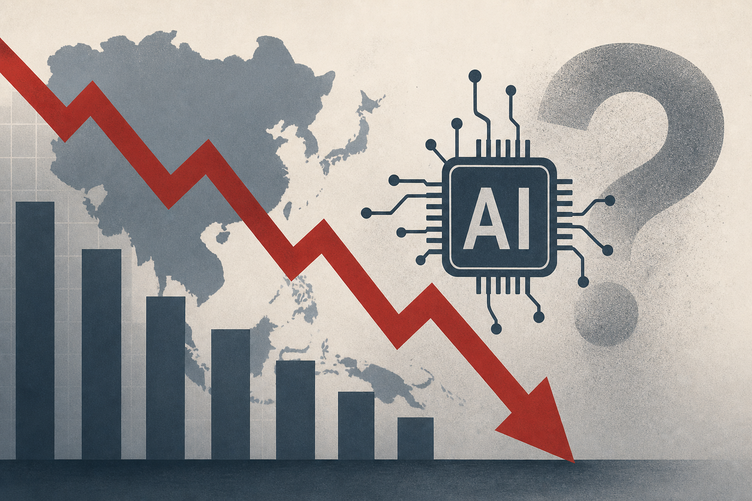 Stocks in Asia Tumble as A.I. Uncertainty Jolts Tech Shares