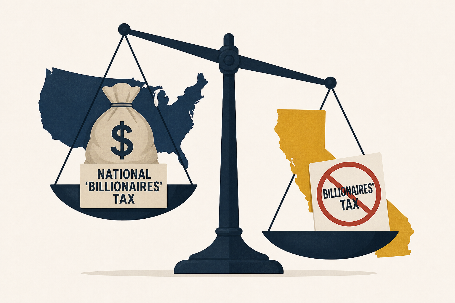 Newsom urges national 'billionaires' tax' but fights one in California