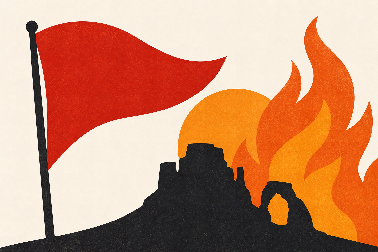 Utah under historic ‘red flag’ weather warning amid dangerous wildfires