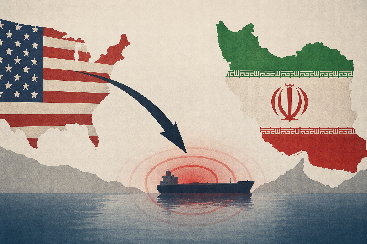 U.S. Strikes Iran in Retaliation for Attack on Vessel in Strait of Hormuz