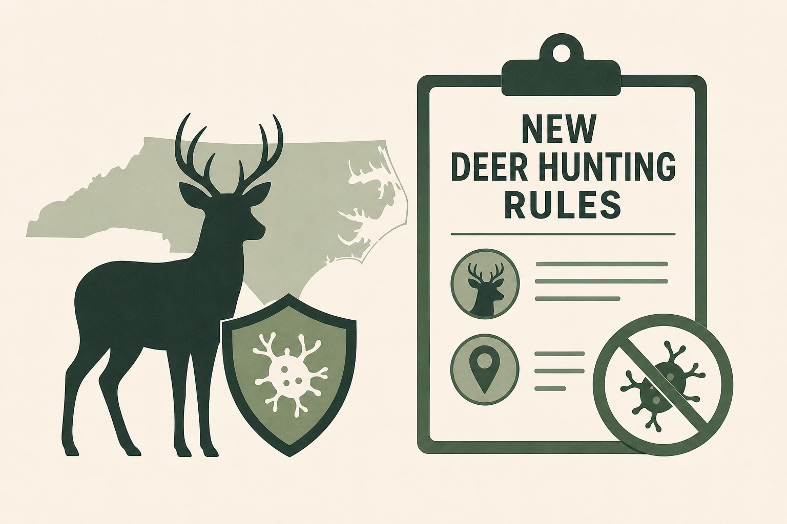New deer hunting rules aim to slow the spread of chronic wasting disease in North Carolina