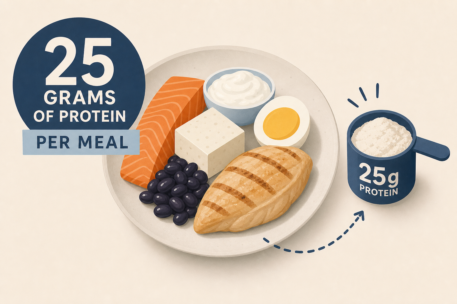 How to Get 25 Grams of Protein Per Meal
