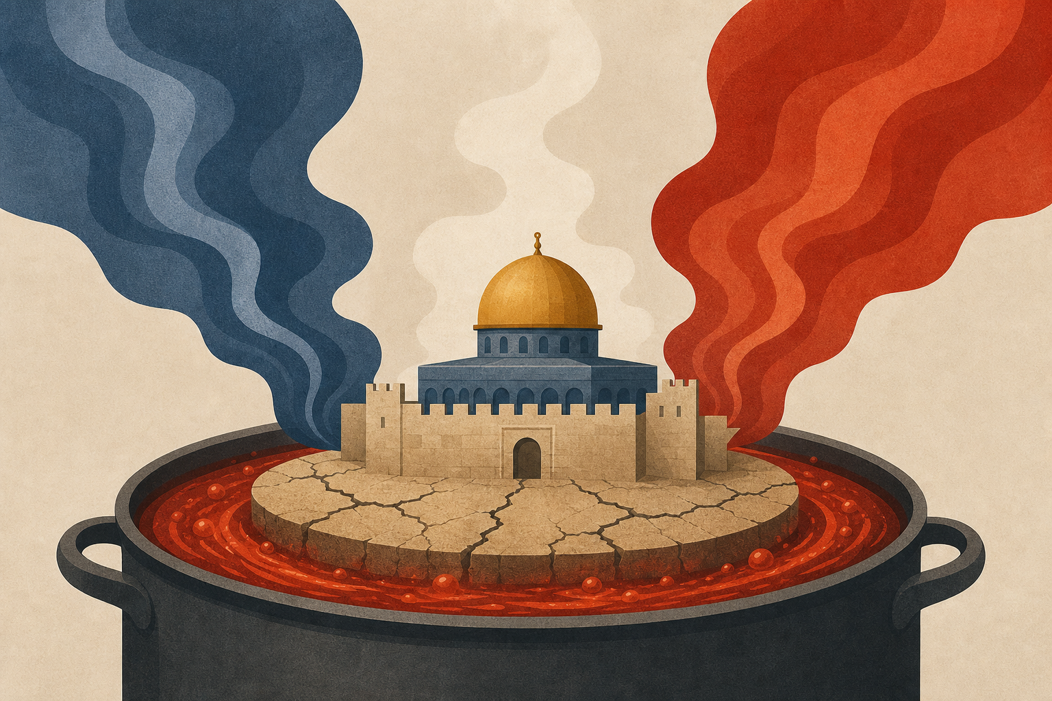 Simmering tensions over ancient Jerusalem site nearing a boil