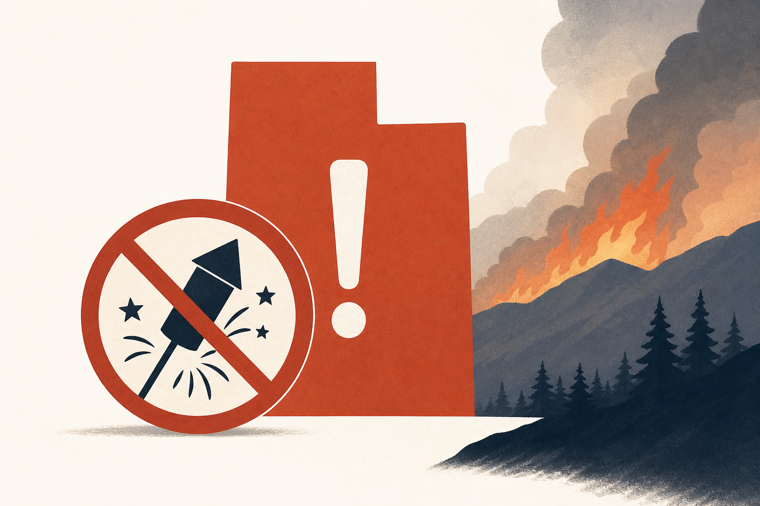 Utah declares emergency, limits fireworks ahead of July Fourth as crews battle largest U.S. wildfire