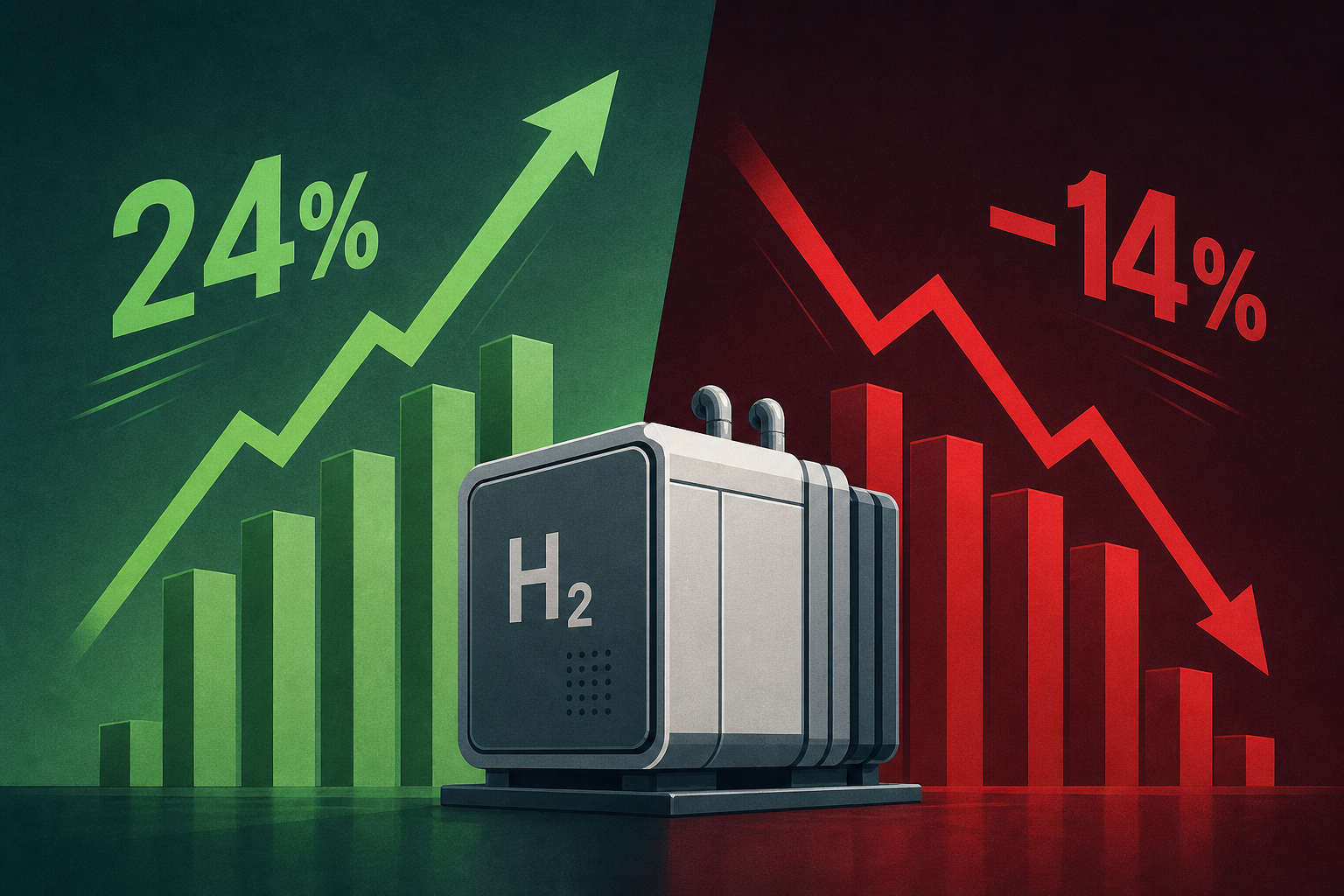 FuelCell Energy Rockets 24%, Bloom Energy Tumbles 14% in a Stunning Fuel Cell Divergence