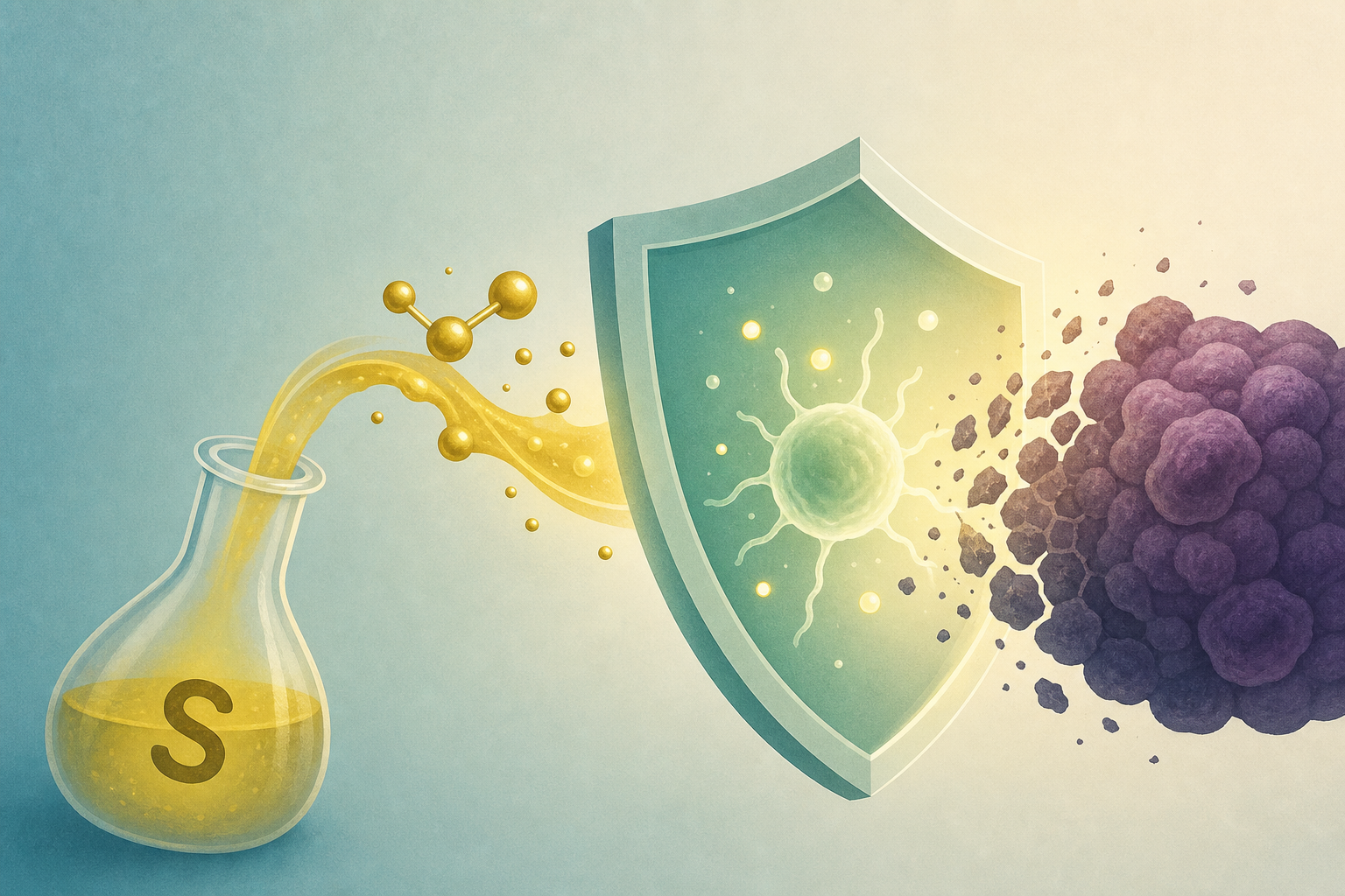 Serving sulfur to boost anti-tumour immunity