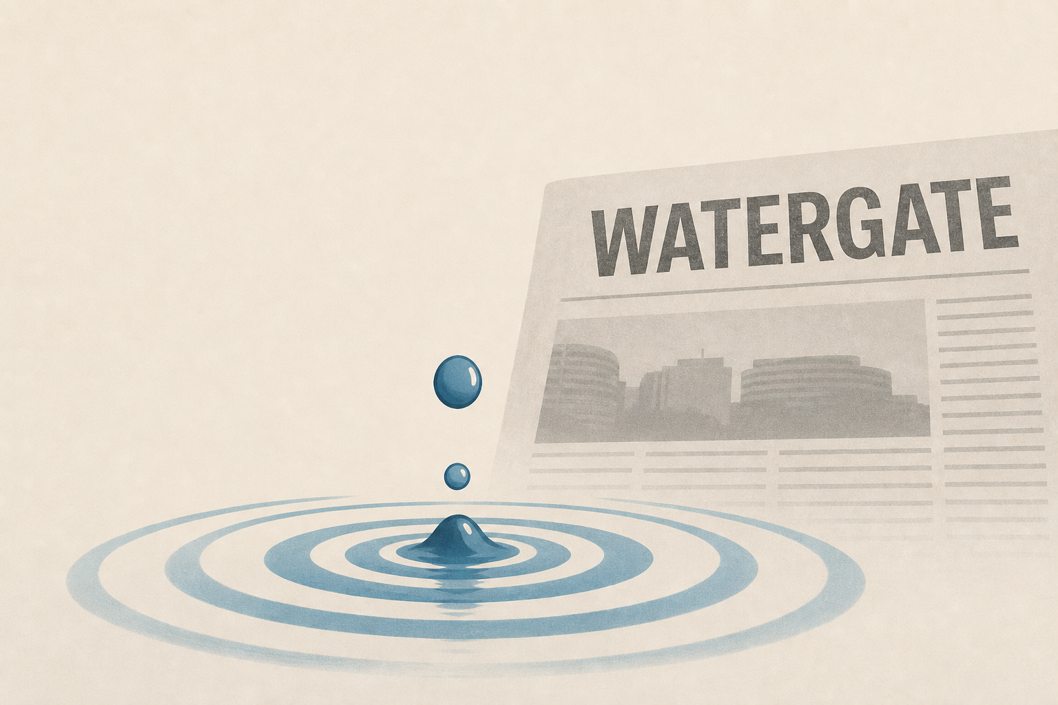Watergate Today as a Blip of a Story? Vance Might Not Be Entirely Wrong.