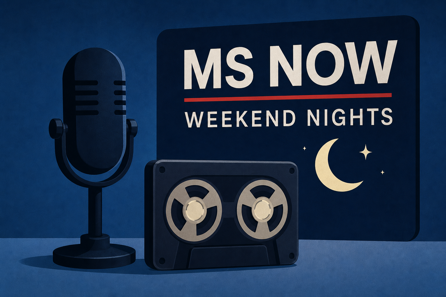 MS NOW To Move To Taped Podcast And Other Content On Weekend Nights