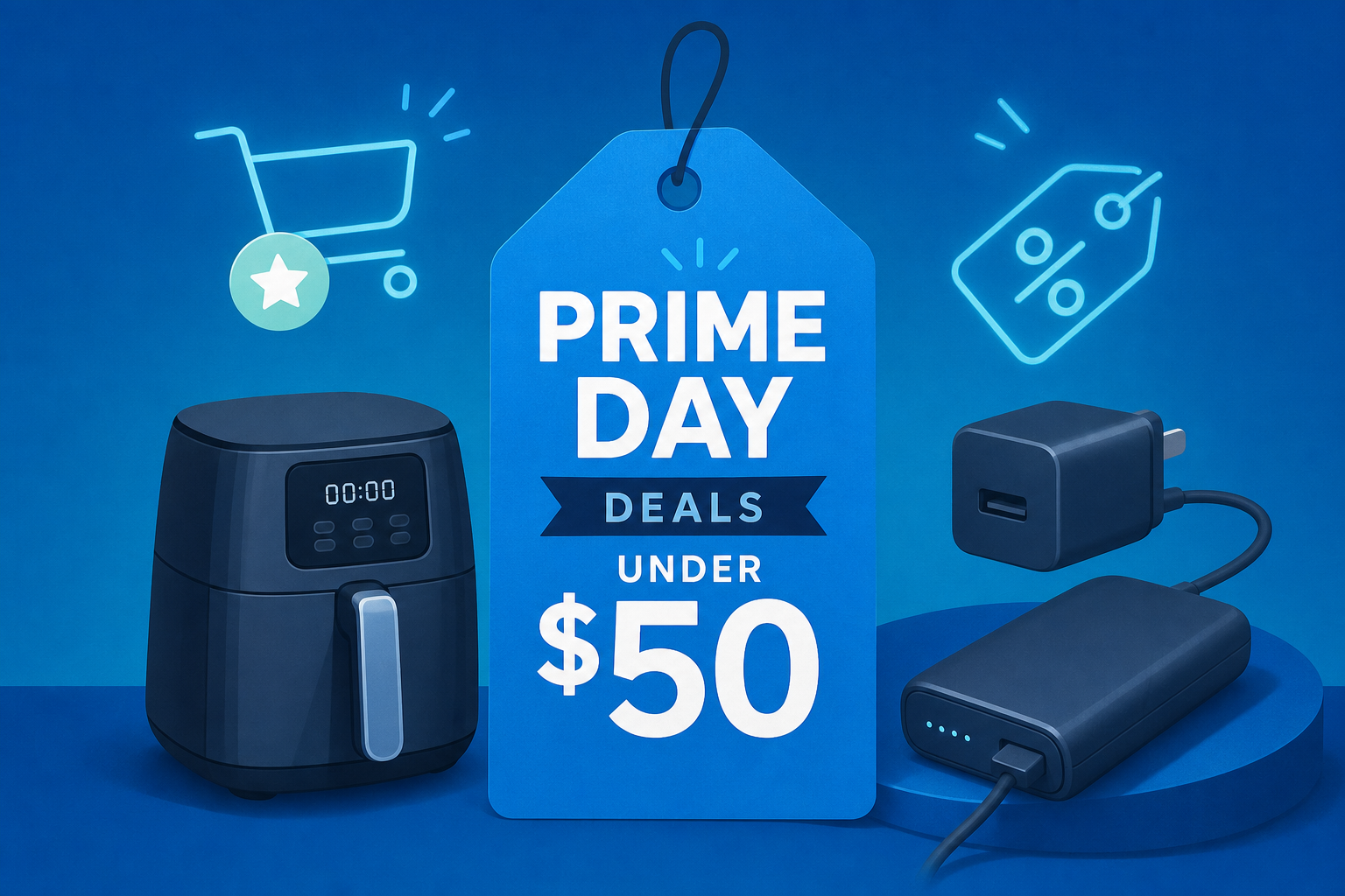 Best Prime Day Deals Under $50 on Ninja, Anker and Samsung