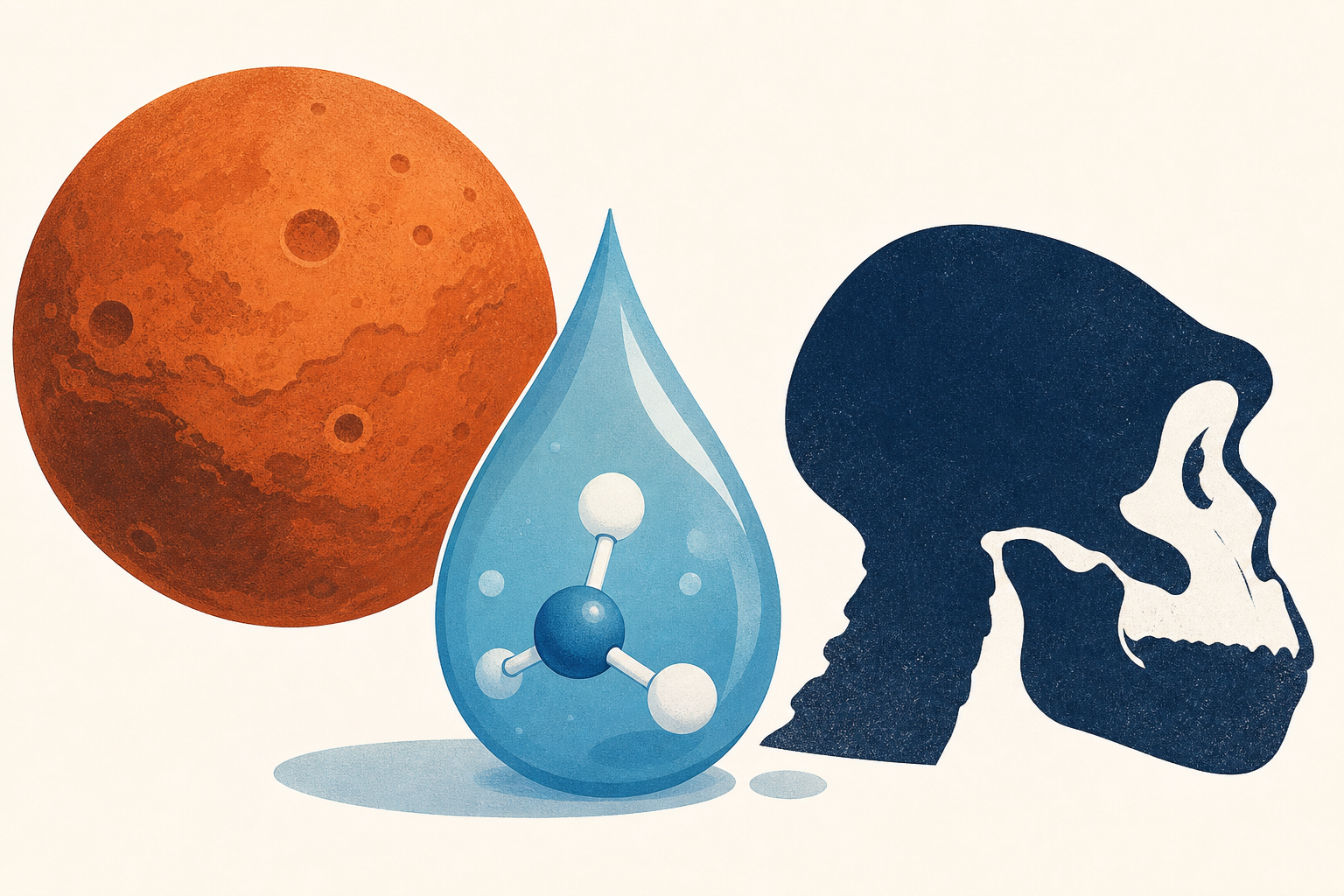 Science news this week: Life on Mars, weird water and a curious human cousin