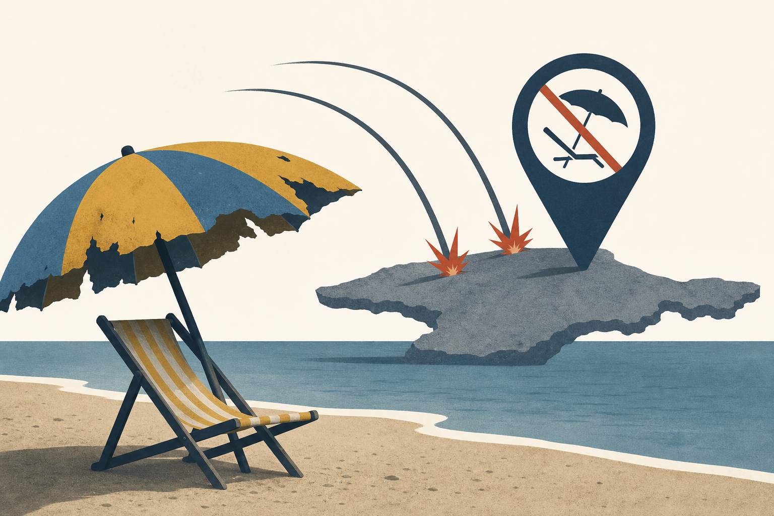 'This is unusual' - How Ukrainian strikes upend Crimea's tourist season