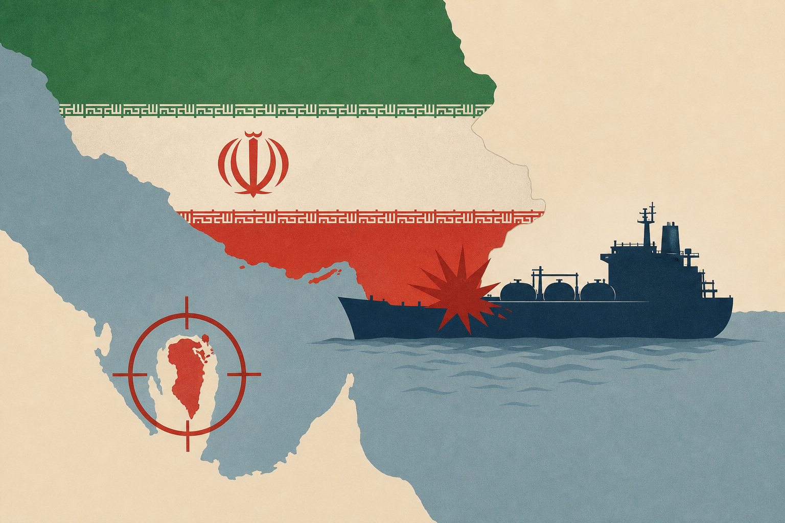 Iran targets Bahrain as a tanker is hit in the Strait of Hormuz