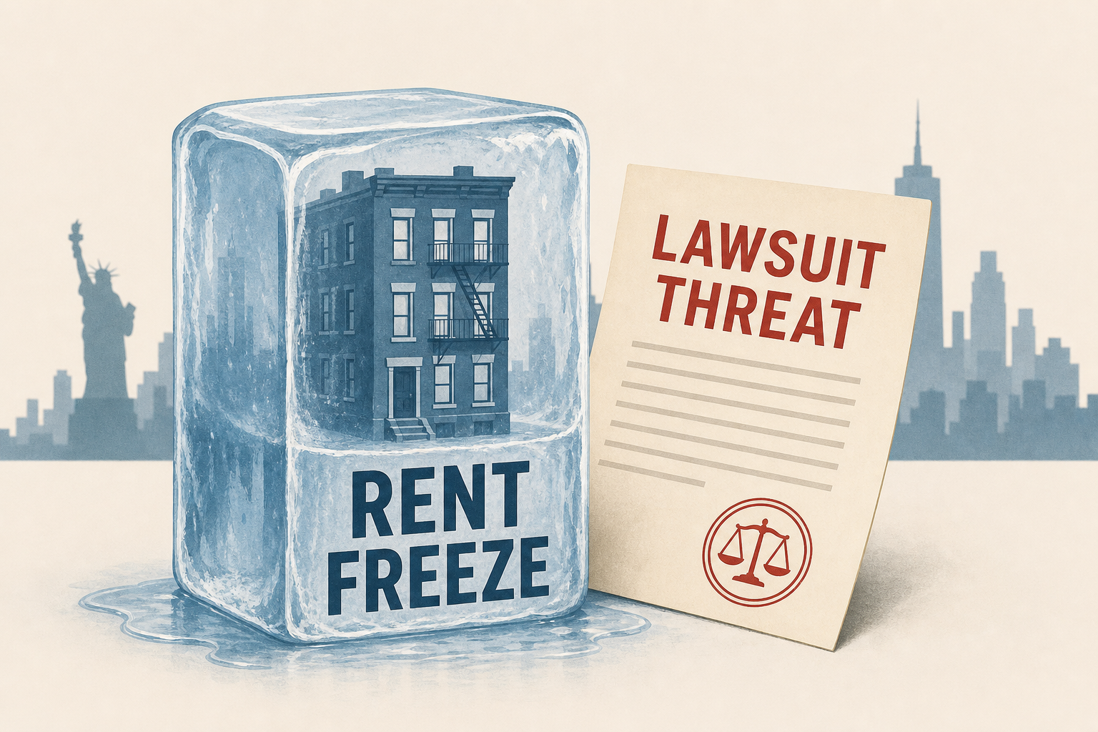 Mamdani's NYC rent freeze already facing lawsuit threats