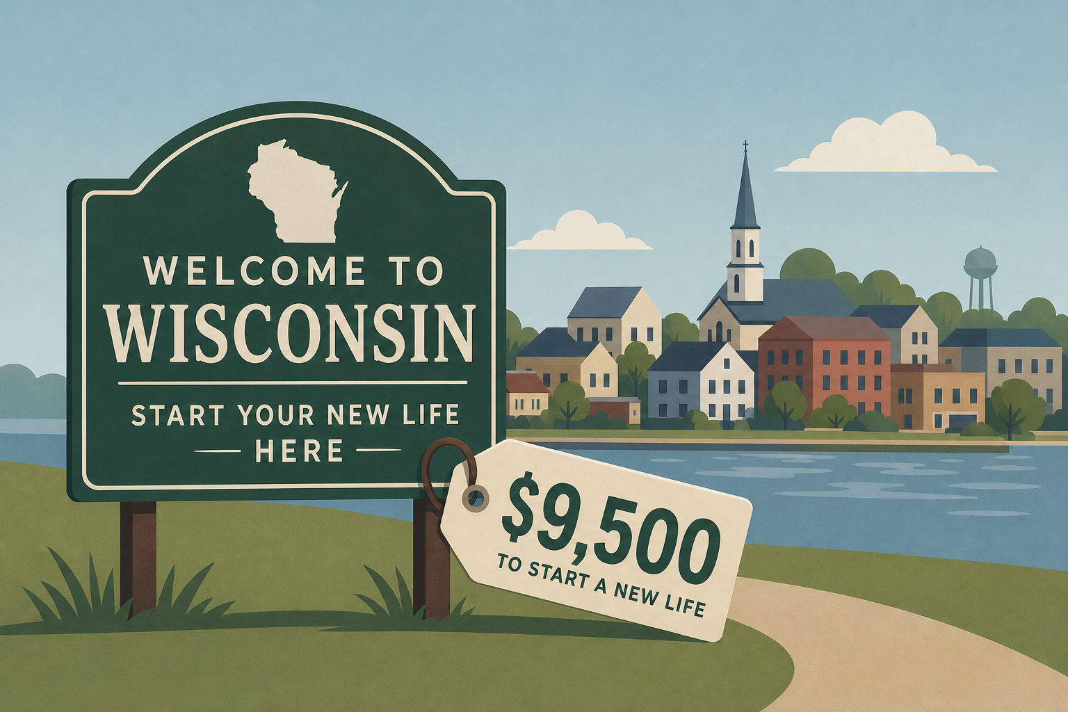 This Wisconsin city is offering families $9,500 to start a new life there