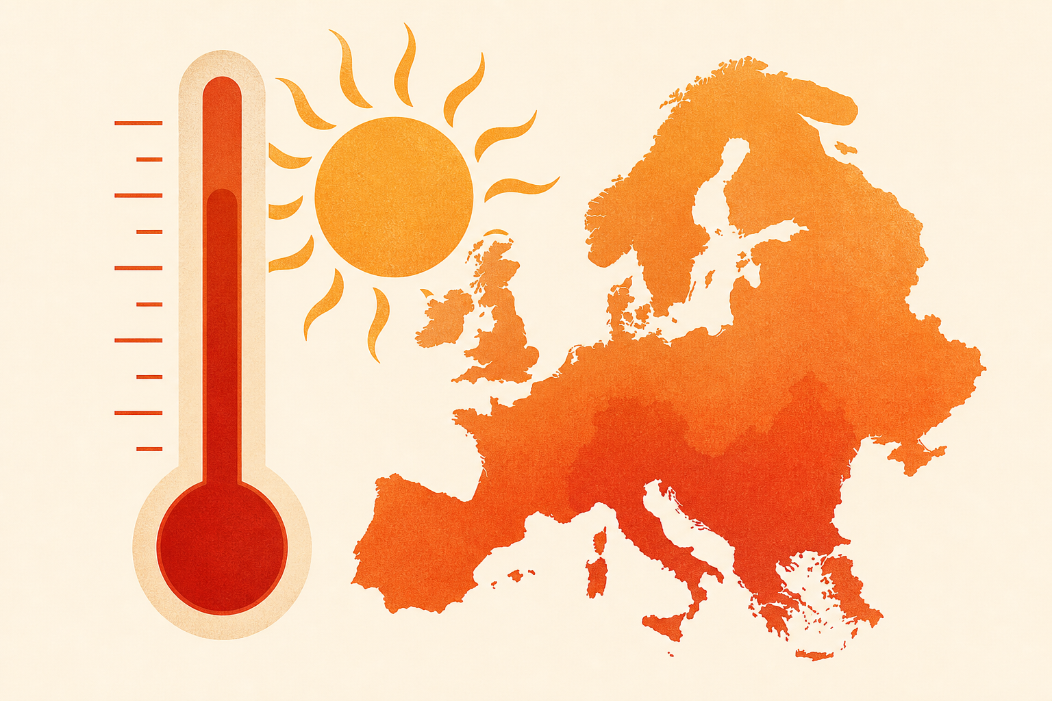Sweltering heat wave sets new records across Europe