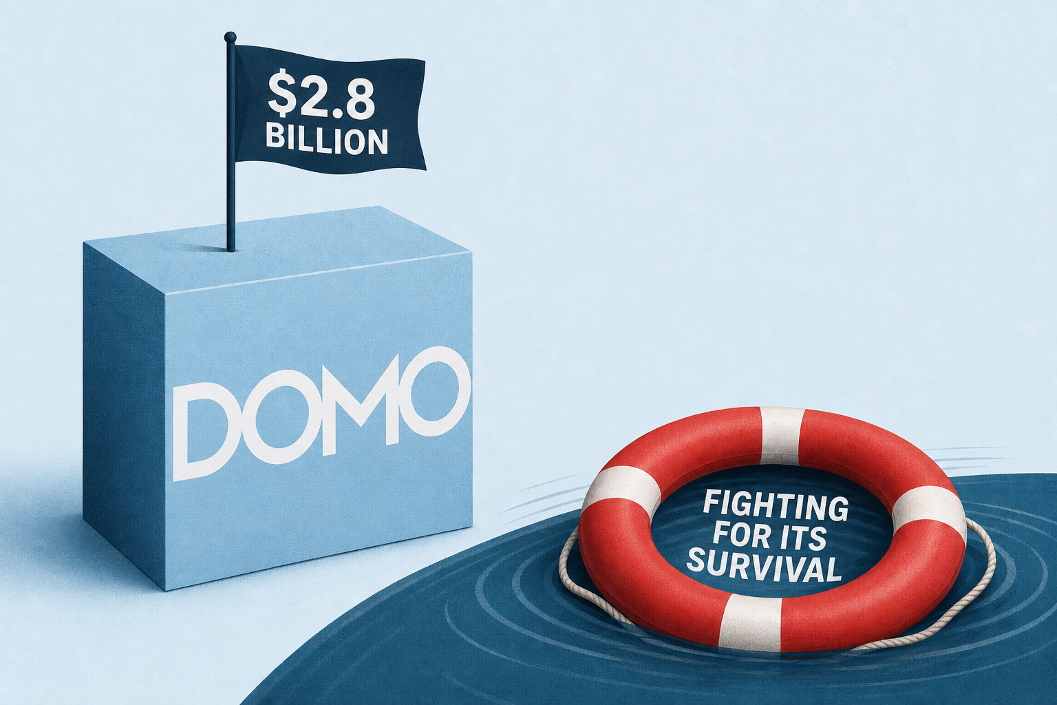 How Domo Went From a $2.8 Billion Darling to Fighting for Its Survival