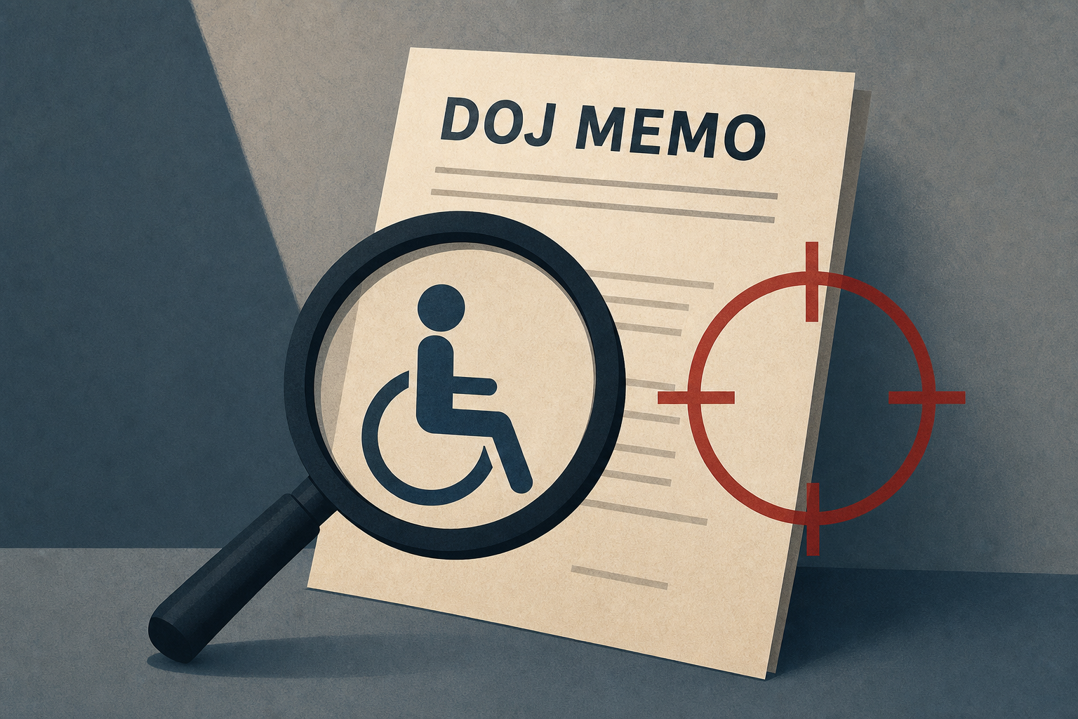 DOJ memo targeting people with disabilities is unsettling