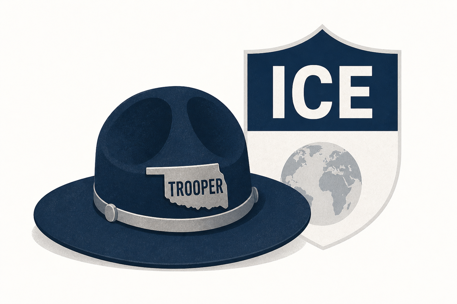 Trump says he’ll nominate former Oklahoma state trooper as ICE director
