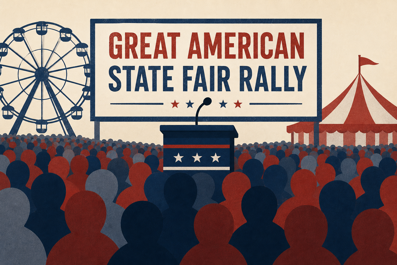 'Packed to the brim': Trump says 45K guests attend Great American State Fair rally