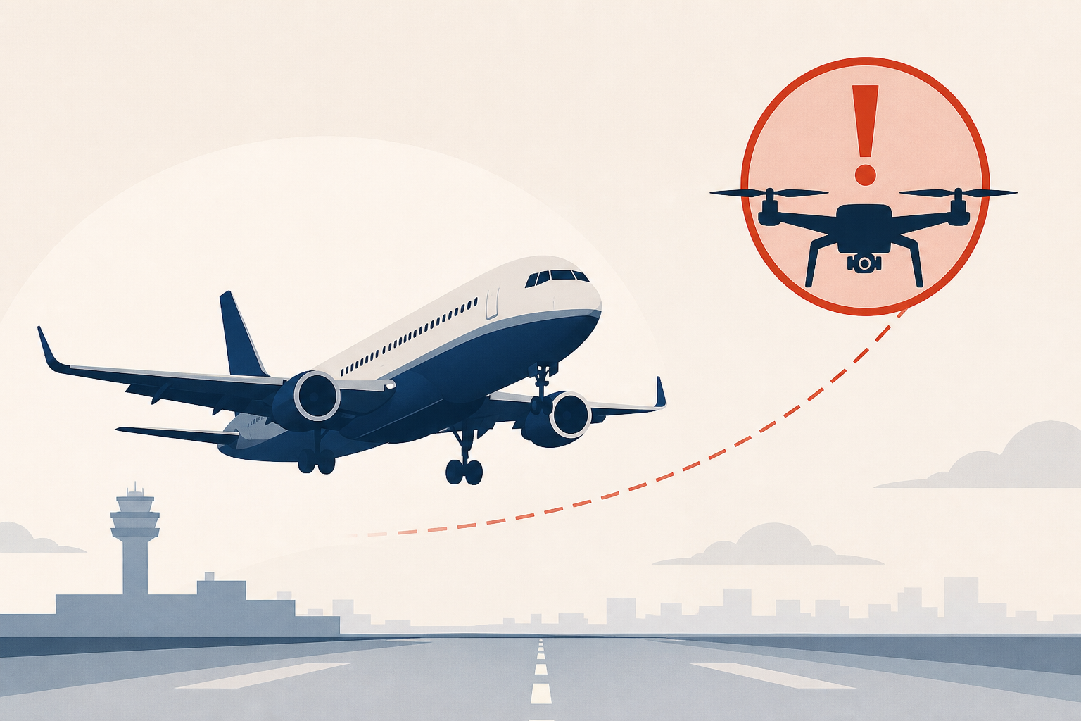 United Airlines flight has near-collision with drone while landing at Newark Airport