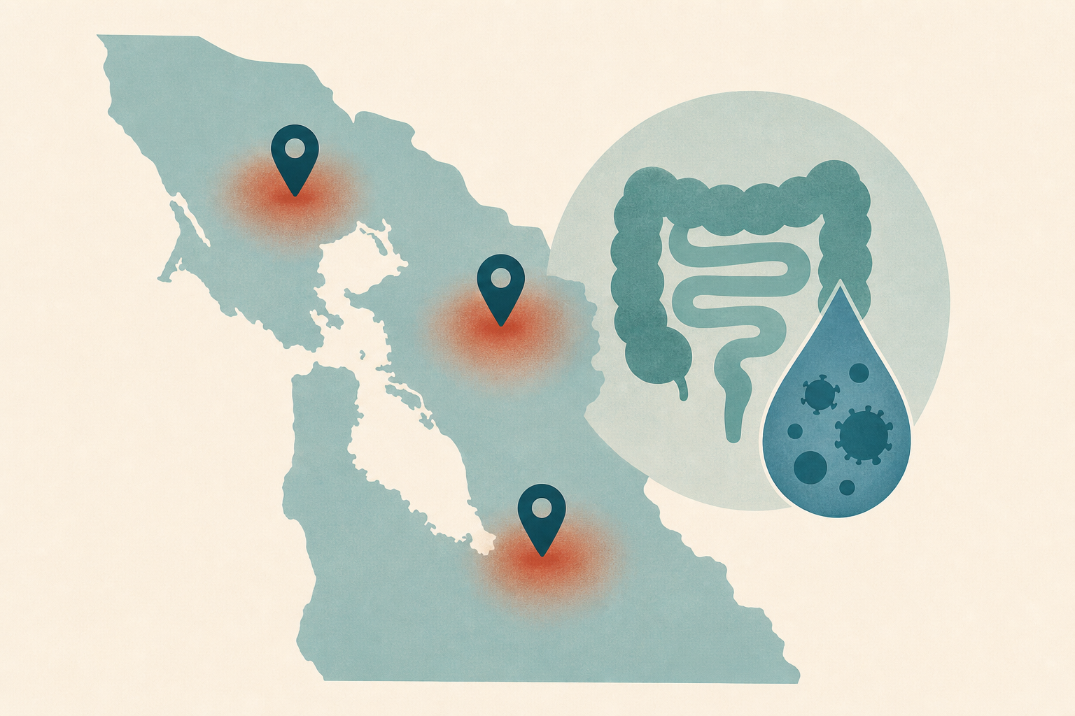 The Bay Area towns hit hardest by a highly-contagious diarrheal illness