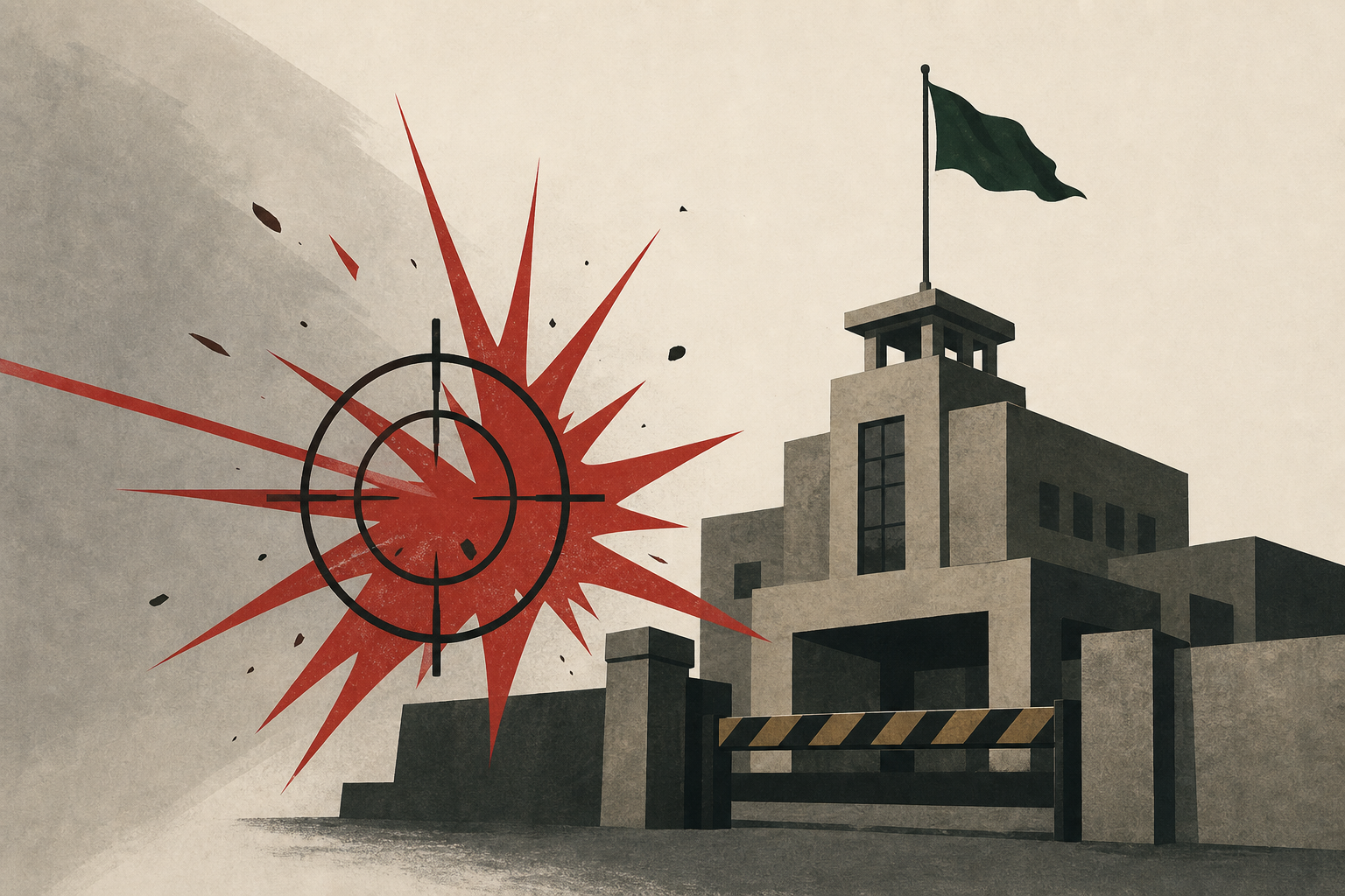 Militant attack on Pakistan Rangers HQ in Karachi sparks gunfire